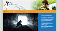 Desktop Screenshot of formaisancesante.com